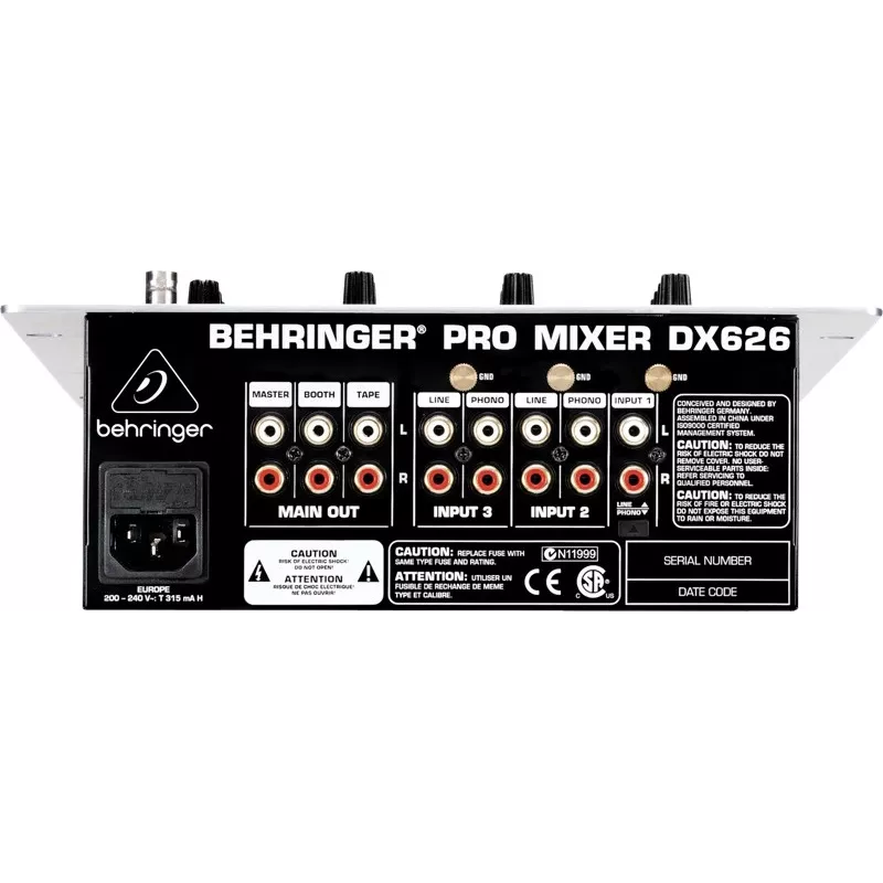 Behringer DX626 DJ Mixer