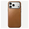 Mobile phone case Nomad Modern Leather Case Cover for iPhone 17 Pro Max, 17.5 cm (6.9 inch), Tan, leather + PC/TPU