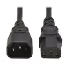 Eaton Tripp Lite Series PDU Power Cord, C13 to C14 - 10A, 250V, H05VV-F, 5 m (16.4 ft.)
