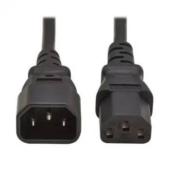 Eaton Tripp Lite Series PDU Power Cord, C13 to C14 - 10A, 250V, H05VV-F, 5 m (16.4 ft.)