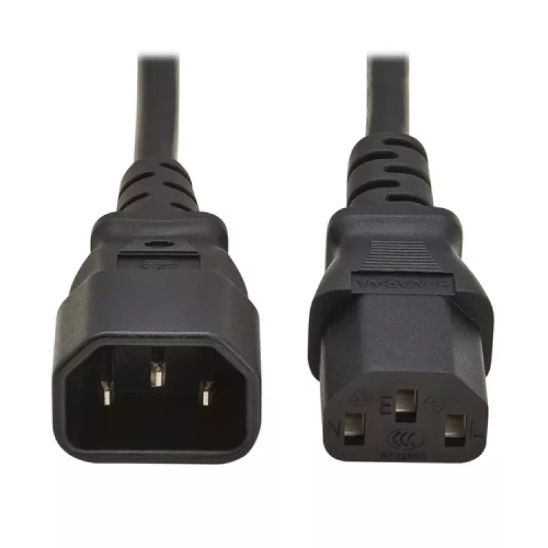 Eaton Tripp Lite Series PDU Power Cord, C13 to C14 - 10A, 250V, H05VV-F, 5 m (16.4 ft.)