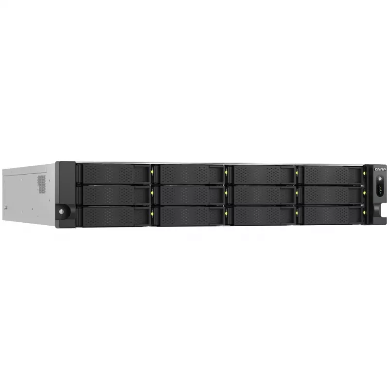 QNAP TS-H1277AXU-RP NAS Rack (2U) AMD Ryzen™ 5 16 GB DDR5 0 TB QuTS hero Black