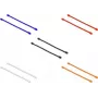 Cable Tie DeLOCK 018971 Silicone Black Blue Orange Red White