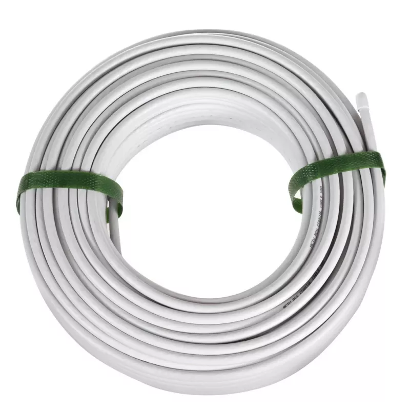 Coaxial cable Maclean MCTV-471 RG-6/U 50 m White