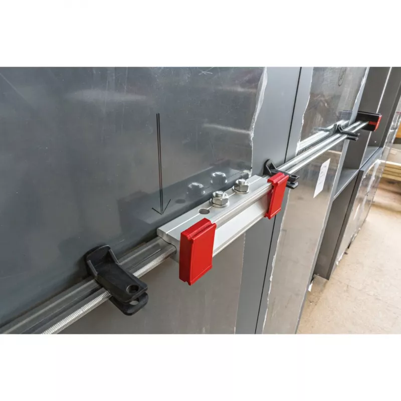 Bessey body clamp extension KBX20, aluminium, red