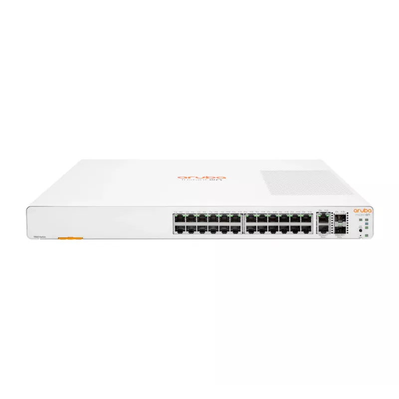 HPE Networking Instant On 1960 24G 2XF Switch Europe (JL806A#ABB) - (Nachfolger to HPE 1950 24G 2SFP+ 2XGT Switch (JG960A#ABB))