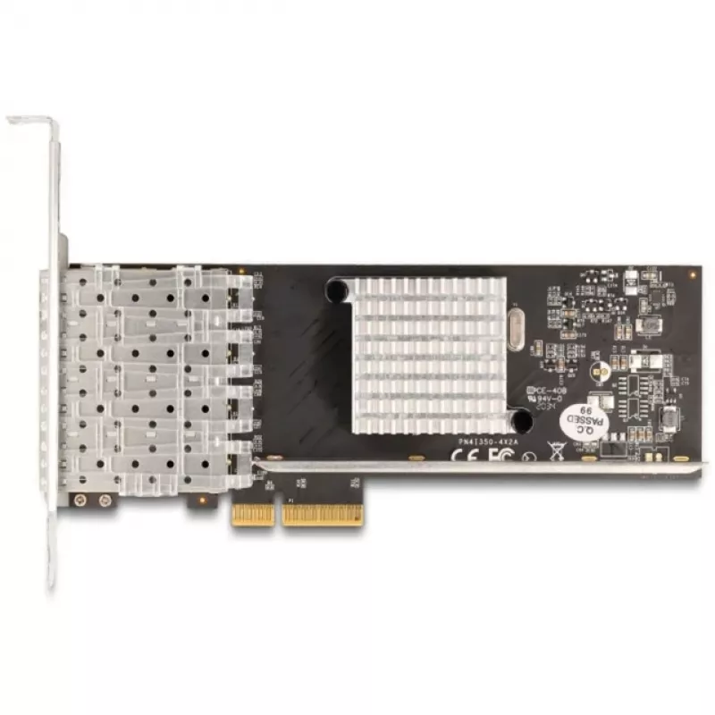 Delock PCI Express x4 Karte to 4 x SFP Slot Gigabit LAN i350 (88342)