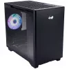 InWin A3 Mini-Tower Tempered Glass - black