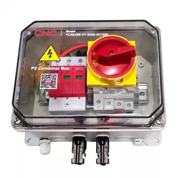 PV Combiner Box HiSmart NV822287 DC 1in-1out IP67