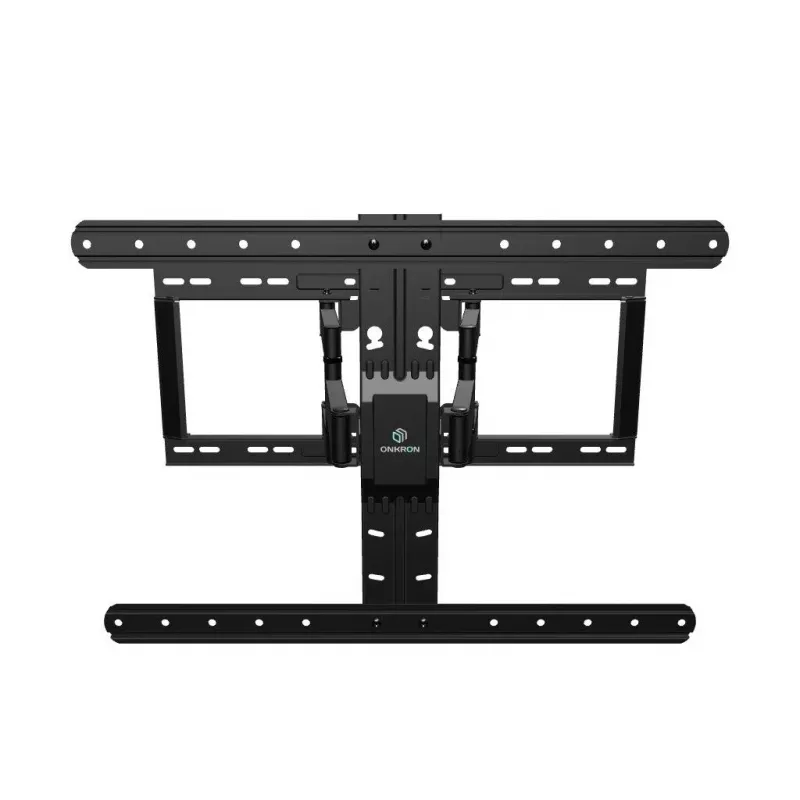 TV floor stand ONKRON SM6-B for 32 inch–90 inch screens, 50 kg capacity, VESA 200x200–600x400, tilt -10–5°, swivel 40°