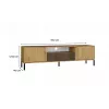 RTV KAMARO 160 SLIM/GŁ ARTISAN OAK