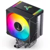 Jonsbo CR-1400 EVO ARGB CPU Cooler, 92 mm, Black