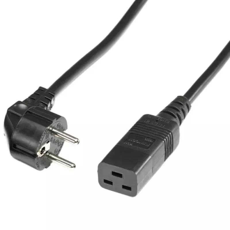 Power Cord Schuko IEC320 C19 16A 2.0m ROLINE