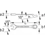 Combination Wrench Gedore 6003770 Depth 92 mm Height 54 mm Weight 1.89 kg