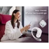Wired headphones GEMBIRD OWS-01-W, white, adjustable headband, comfortable ear pads