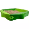 Sandbox Simba‑Dickie BIG 800056733, plastic, 1380×1380 mm, built‑in benches, green