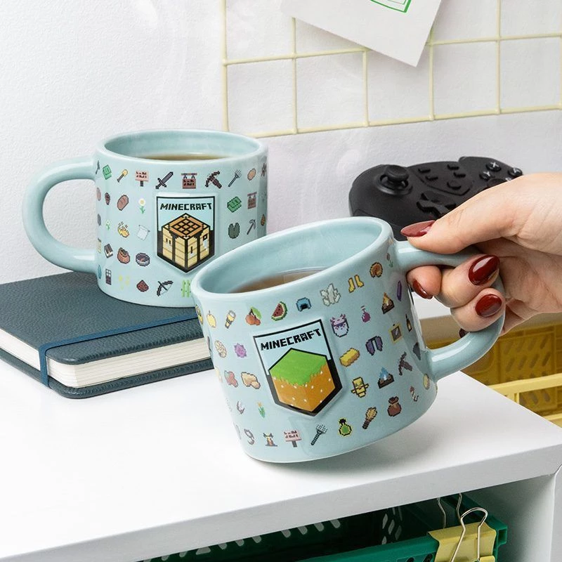 Mug Paladone Minecraft embossed design PP14641MCF 330–350 ml ceramic