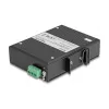 Ethernet Switch DELOCK 80162 — 5‑port Gigabit RJ45 for DIN rail mounting