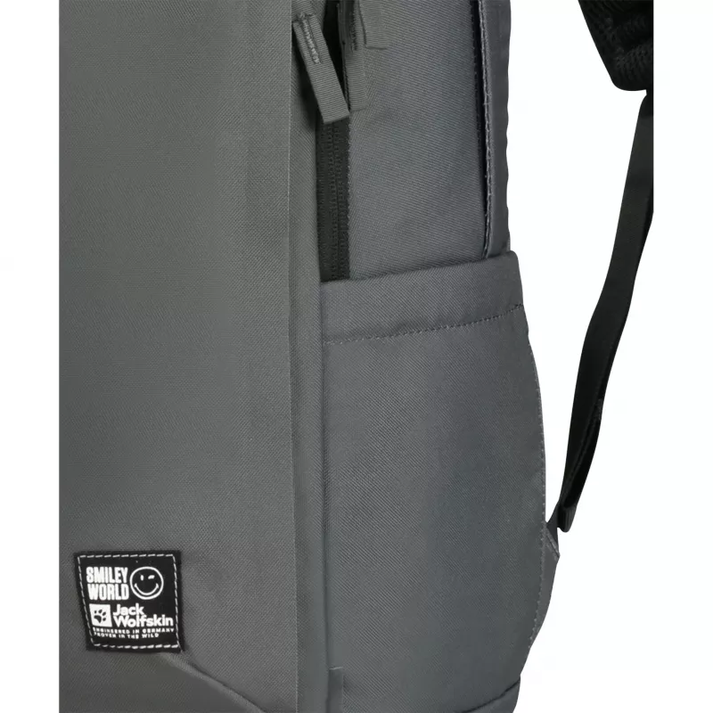 Jack Wolfskin Smileyworld Backpack - Green/Grey, 22 L