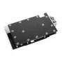 Backplate Alphacool 10261 Aluminium Chrome Copper Black 95.7mm
