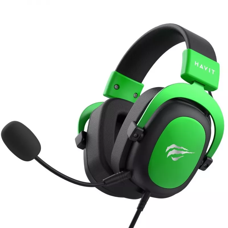 Havit H2002d Headset Wired headband Gaming Black, Green