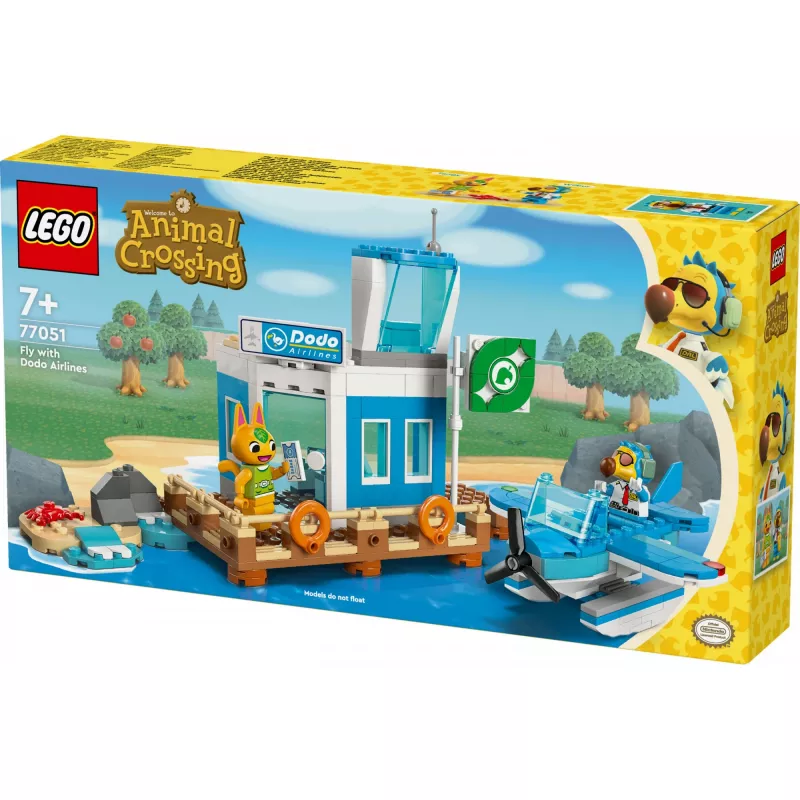 Construction toy LEGO 77051 Animal Crossing: Fly with Dodo Airlines set, LEGO brand, model 77051