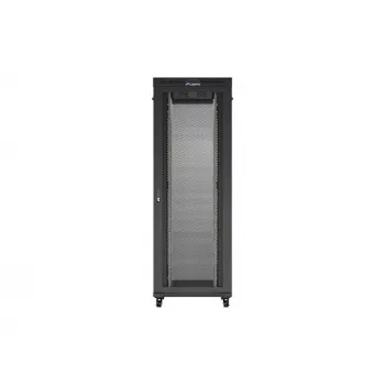 Rack cabinet LANBERG FF01-8247-23BL 47U freestanding rack, 2343×800×1200 mm, IP20, 165 kg, 1200 kg load