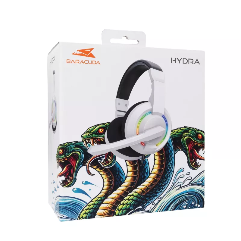 Headphones Baracuda BGH-021 Hydra White