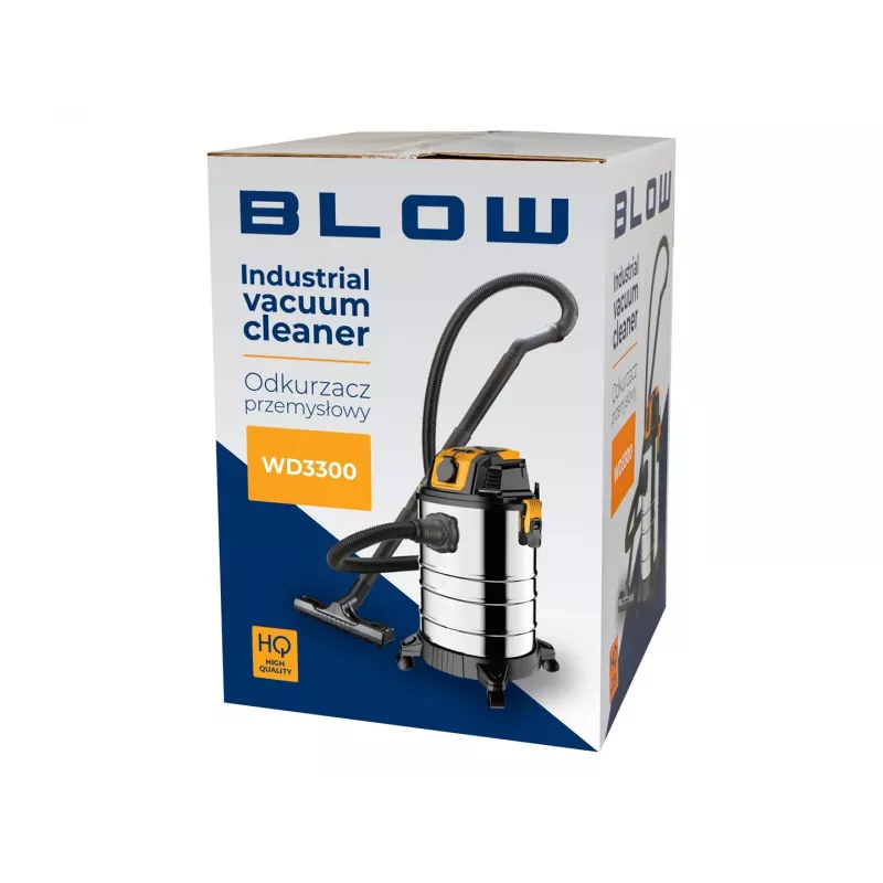 BLOW WD3300 industrial vacuum cleaner with 230V socket 2000W
