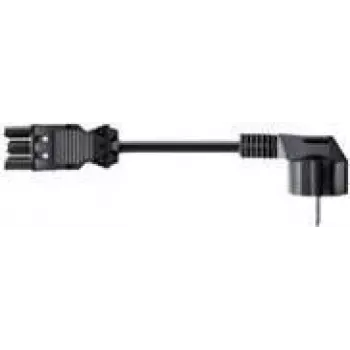 Power cable Bachmann 375.044 Black 2 m