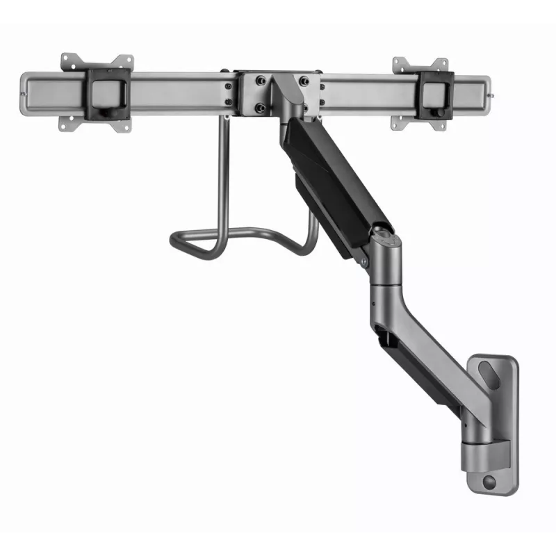 Gembird Adjustable wall 2-display mounting arm 17''-32'' up to 8 kg MA-WA2-02