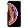 Phone case Krusell Birka for Apple iPhone 11 Pro Max, dark brown leather-style protective cover