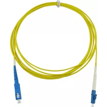 Fiber patch cable CBO SFP2122BU1MK 1 m LC–SC OS2 single-mode, yellow