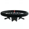 Asetek SimSports Lenkradkranz, dished, 340 mm - black, suede