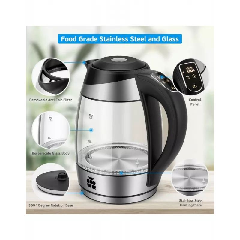 Electric kettle Forme FKG-418 1.7L 2200W White
