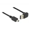 USB Cable DeLOCK 1m USB 2.0-A to Mini-USB B Black