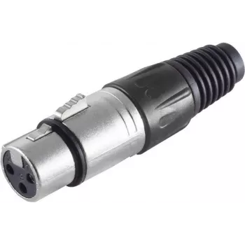Microphone ShiverPeaks S/CONN maximum connectivity XLR Coupling black 55022-S