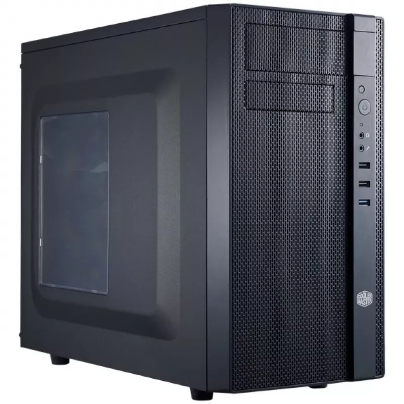 Cooler Master N200 - Tower - mini ITX / micro ATX - without Power Supply (ATX / PS/2)