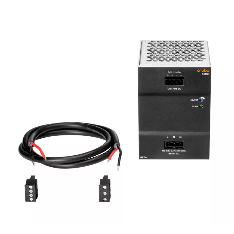 Hewlett Packard Enterprise HPE Aruba - Power Supply - AC 100-240 V - 240 Watt - for HPE Aruba 4100i (JL819A)