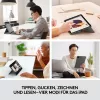 Case with keyboard Combo Touch US iPad Pro 11 1,2,3 Gen grey