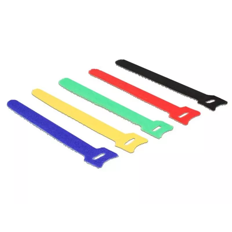 Cable Tie DeLOCK 18634 Nylon Black Blue Green Red Yellow