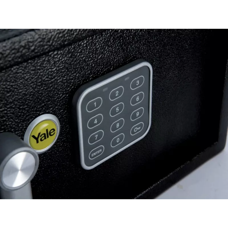Freestanding safe Yale YLV/200/DB2 Steel Black 24L Combination lock