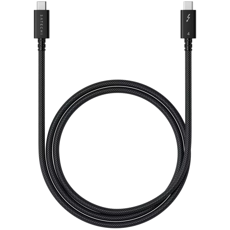 Satechi ST-YTB100K Thunderbolt cable 1 m 40 Gbit/s Black