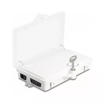 DeLOCK Fiber Optic Distribution Box DeLOCK 87899 IP65 Waterproof 2 Port