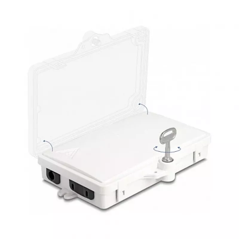 DeLOCK Fiber Optic Distribution Box DeLOCK 87899 IP65 Waterproof 2 Port