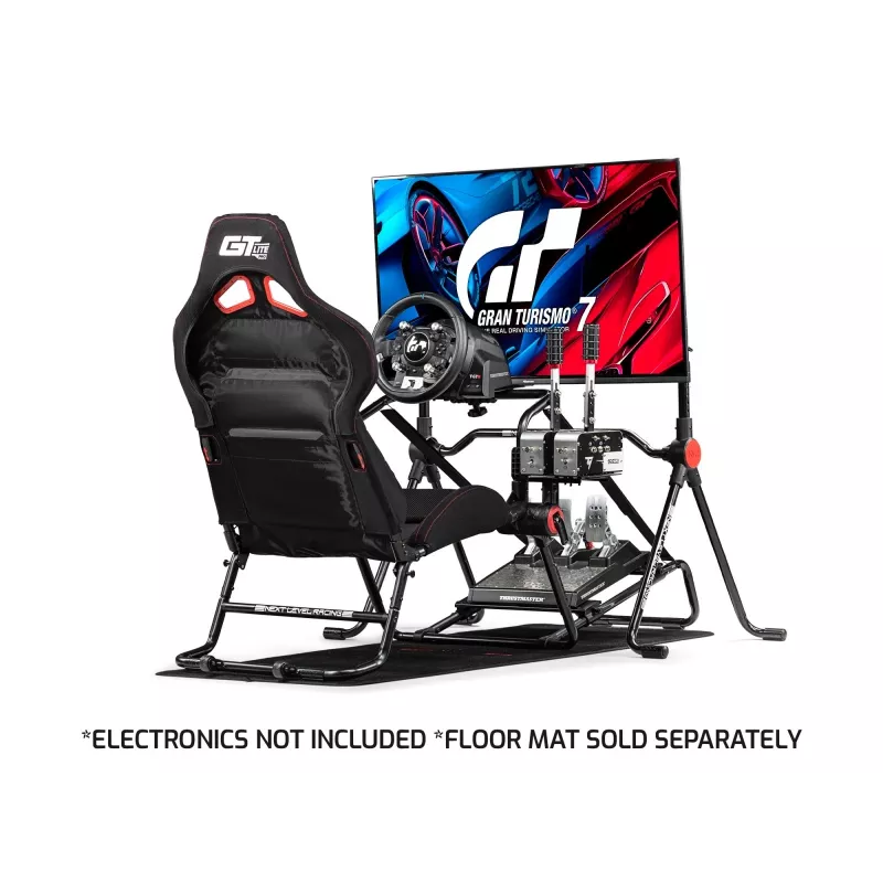 Foldable Cockpit Next Level Racing GT Lite Pro NLR-S031 — compact collapsible racing cockpit with adjustable seat
