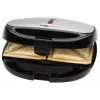 Clatronic ST/WA 3670 sandwich maker 800 W Black, Stainless steel