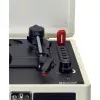 Belt-drive turntable Lenco TT-115CR cream — suitcase record player, USB recording, Bluetooth 5.0, 33/45/78 RPM