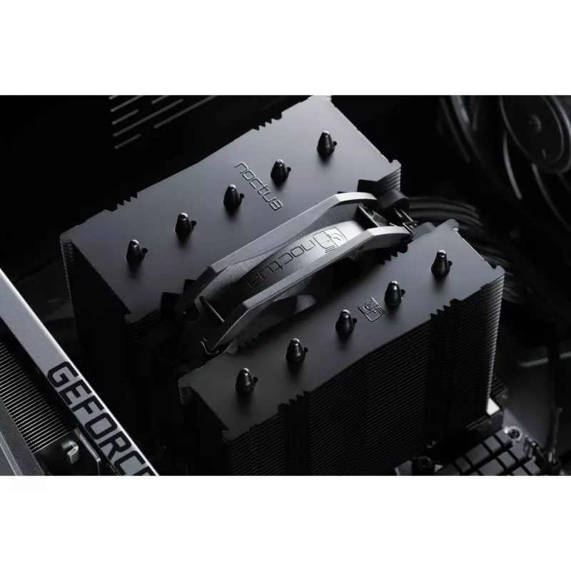 Air cooler Noctua NH-D12L 12 cm Aluminium Black 450-2000 RPM 18.8-22.6 dB