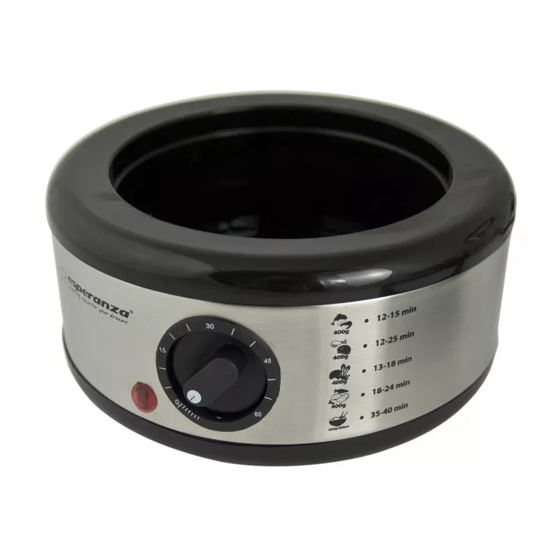 Esperanza Steam Volcano EKG009 Food Steamer, 3 Baskets, 400 W
